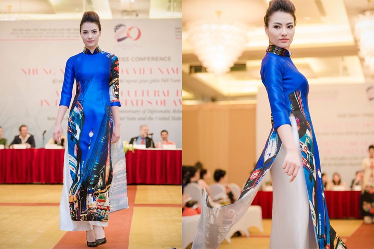 NTK Minh Hanh Lan Huong mang ao dai den My-Hinh-9